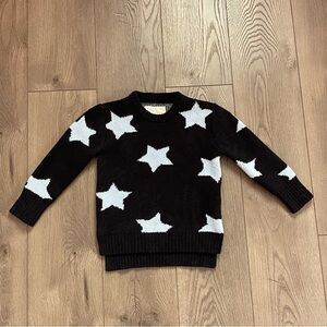 Chaser Kids Size 6 Licorice Star Hawthorn Pullover Sweater